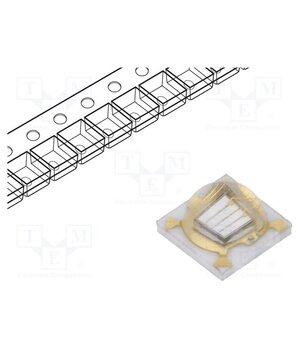 LTPL-C034UVH405 LED; UV; Case (mm): 3535; 130°; 500mA; λd: 400÷410nm; 2.8÷4.4VDC; SMD 6qVbbAcqzIcZ29ePVirlACuXPNNRbCb7xO9y40ZuvIk