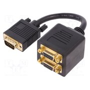 AK-310400-002-S Device: VGA splitter; black; 200mm; Core: Cu; 28AWG CsJrlHdtaBKoeTPte9D0cHVJbEN5X-lbbY3w-gKl_4Q