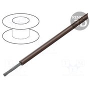 1550 BR005 Wire; HookUp Wire; stranded; Cu; 24AWG; PVC; brown; 1kV; 30.5m; 100ft 8HaFYnfYlWYlcoPY1QPCzHzAkx2F3DLShrbg0TDjUcY