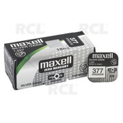 BATERIJA AG4, SR626SW (377), 6,8x2,6 1,55 V, sudraba oksīds

 BGD377.jpg