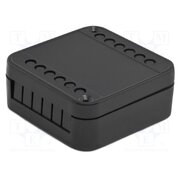 S502/B Enclosure: junction box; X: 44mm; Y: 44mm; Z: 18mm; black ZHrxHJOZbumYEpu4raBk5k3rO4Z7znQpvYIpTwiu8ig
