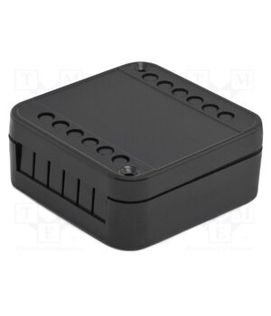 S502/B Enclosure: junction box; X: 44mm; Y: 44mm; Z: 18mm; black ZHrxHJOZbumYEpu4raBk5k3rO4Z7znQpvYIpTwiu8ig