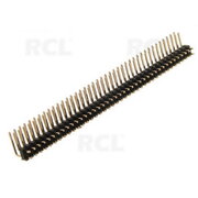 PIN HEADER 2.54mm 2x40 soldered/right-angled