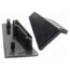 83990002 Cap for LED profiles; black; 20pcs; ABS; GEN2; CORNER10 KlSPYEpskAfQ5ClxmIw2Sndz-YH4hqCDCqhBLJBZUkQ