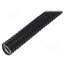 302.025.5 Protective tube; Size: 26; galvanised steel; black; Øint: 21mm 0R5fiifm8iJlBWnrWEs8QRbij-0_MokNGnZQZGI5WJE