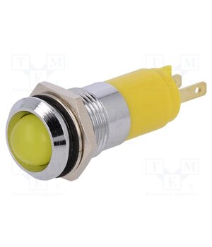 SWBU14124A Indicator: LED; recessed; yellow; 24÷28VDC; 24÷28VAC; Ø14.2mm; IP67 5JPOw2dW8GR4yN9tZEkhsxMOBCeU6x7UDf57V5NJhOQ