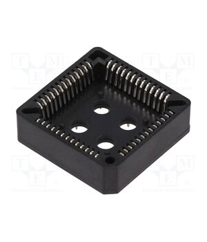 PLCC 52 Socket: integrated circuits; PLCC52; THT; phosphor bronze; tinned ZPxib3DMGVOVIdesdjItSoVD4yyAtA_v-8l3YCTnDME