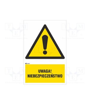 IW/001/1/C1/F Safety sign; warning; self-adhesive folie; W: 200mm; H: 300mm PvlXPe7pe_jNM73NcFs6bxDNaUq5Pgv-hodqnhkYQaE