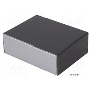 384.18 Enclosure: with panel; X: 160mm; Y: 203mm; Z: 69mm; aluminium; silver InaTEh5AelyjdM8PSGgY4UV6Pt0W-dItYFtojb-jH_A