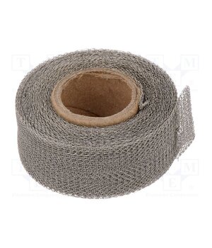 15 PLYBRAID TINNED COPPER SHIELDED TAPE Tape: shielding; W: 25mm; L: 4.6m; Thk: 0.13mm; Tape material: copper cwZH7MeZ5JyqS6urkj5Kn0nI9kgVFTZIPGMw9tiq9u4