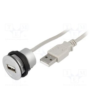 09454521924 USB socket; 22mm; har-port; -25÷70°C; Ø22.3mm; IP20; silver; Len: 3m FSjHgVgFPK68U5vRzJ6ZJpVPi2nZCGM6jBK19W-DV9A