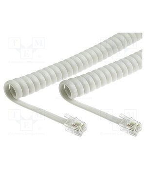 TEL-4C-07T-WH Cable: telephone; coiled,interlaced; RJ9 plug,both sides; white PwkFuCjR6L65Xww79-U3L84tn04ViOcZDhUjYfUxeYg