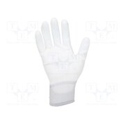 109-0006-P Protective gloves; ESD; XL; 2pcs; polyamide; white; <100MΩ E6o77PQsKYK8_89YenG9cOtrYvBASkfXQ0OXRybiU58