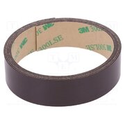 3M 1316 TAŚMA MAGNETYCZNA 19MMX1M Tape: magnetic; W: 19mm; L: 1m; Thk: 0.84mm; acrylic; brown; -40÷71°C Raaq9wOxozWHw0BLLKPKU8ITEsPU1crXQxPzUnR4ss8