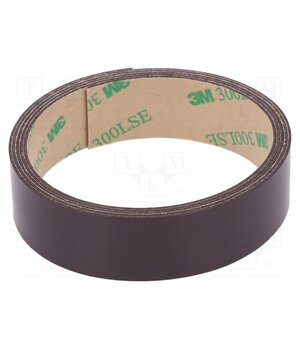 3M 1316 TAŚMA MAGNETYCZNA 19MMX1M Tape: magnetic; W: 19mm; L: 1m; Thk: 0.84mm; acrylic; brown; -40÷71°C Raaq9wOxozWHw0BLLKPKU8ITEsPU1crXQxPzUnR4ss8