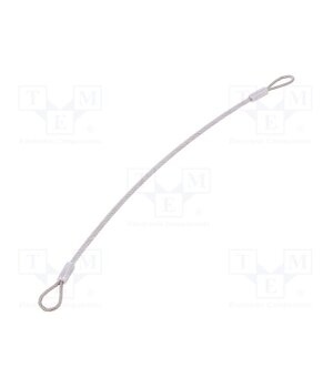 GN 111.2-150-D-TR Retaining cable; with 2 loops; Plating: PVC; stainless steel fITF4CZf1CVlhSnvQnwnopovgR9t_xbN694PVdmDVpA