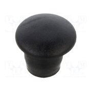 10060506 Stopper; H: 6.2mm; push-in; Flange dia: 7mm; black; 054047769903 HWVeX97YKJTcn0HyhzSh3PilTnVFwlUlXYNki2EjBbE