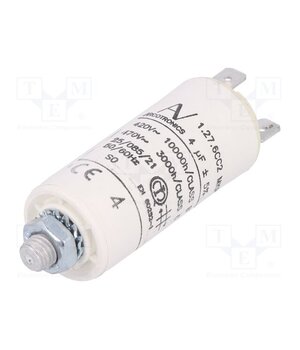 C276CC24400AA0J Capacitor: polypropylene; motors, run; 4uF; 420VAC; Ø25x56.5mm MbCq8mc6Pcu7XrMVOYZx2wSg04sybVU9pmeKe7LJ1G8