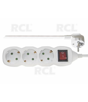 SADALES PLATNE 3xSievietes 1,5-2 m, ar elektriskās zemes savienojumu, 230 V, ar Swi

 CLA013XJ.jpg