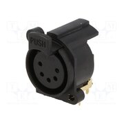 5XNACF/PC90L (CP300405) Connector: XLR; socket; female; 5A; PIN: 5; angled 90°; THT; black TAFKncG7G54kR9JP3WCViJw1MJVX8eQ2hJ6eg_I7a6c