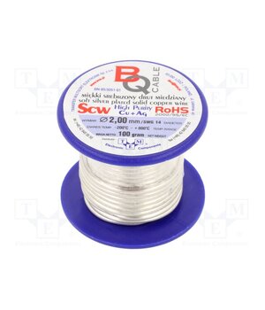 SCW-2.00/100 Silver plated copper wires; 2mm; 100g; Cu,silver plated; 3m 2INGaSmYFiMh2V1_ZbqBXj7Qgqi18hfcPMvY_KvFr8s