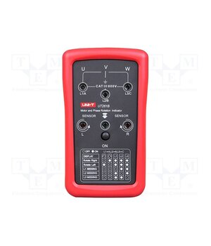 UT261B Tester: phase sequence; LED; 90÷600VAC; Freq: 15÷400Hz; IP40 YdfF1Hpeg7D57diNCLMrN1aMGBAXLWcqXoLZzevbc-k