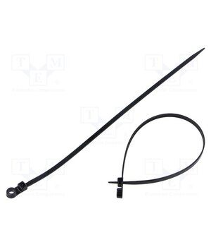 7TAG054670R0001 Cable tie; with eyelet; L: 309mm; W: 4.8mm; black 4Jnn3orY4c9zh02iAWKmFpbZmrVnDBJmAAOkh7UxBJI