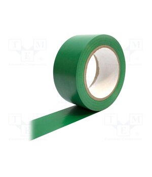 TP040002 Tape: marking; green; L: 33m; W: 50mm; self-adhesive; Thk: 0.15mm 4qhq0fiUgpayULuzGTfr4nd9sziS-HZch3vu3MkngZg