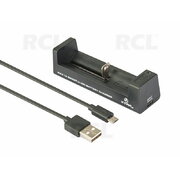 Uzlādēt uzlādējamas baterijas Li-Ion, 10440...18560...26650, 1A, XTAR MC1 PLUS

 AILMC1A.jpg