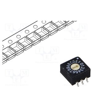 ERD116RDZ Encoding switch; HEX/BCD; Pos: 16; SMT; Rcont max: 100mΩ; 4.9Ncm h6skbAj7uKAAIR49Y6lc3mtZnA5lV_UcXK-RnomgmV8
