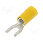 BM90326 Tip: fork; M5; Ø: 5.3mm; 4÷6mm2; crimped; for cable; insulated t7eKfqdPqzuS727Xv_mbmCiqbLm0fsVygKgrdSYffnw