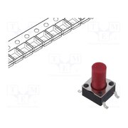 TSS 65 R Microswitch TACT; SPST-NO; Pos: 2; 0.05A/12VDC; SMD; none; 2.5N HsZFHD1P9G2p8dUklLzk9L5kYYHyZ_omL3Z31yLMW-s