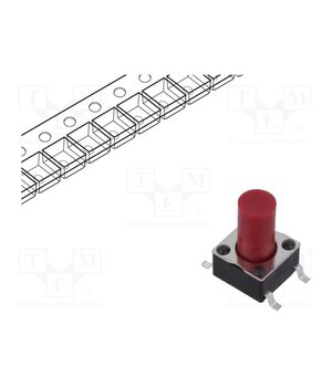 TSS 65 R Microswitch TACT; SPST-NO; Pos: 2; 0.05A/12VDC; SMD; none; 2.5N HsZFHD1P9G2p8dUklLzk9L5kYYHyZ_omL3Z31yLMW-s