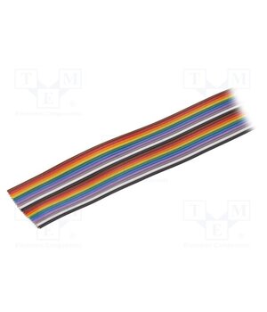3510 MC005 Wire: ribbon; HookUp Wire; 10x22AWG; stranded; Cu; unshielded; PVC 0G8Ljon6O8LnRuK4ZpH0W4nebMvbN27oVCvmewRklfI