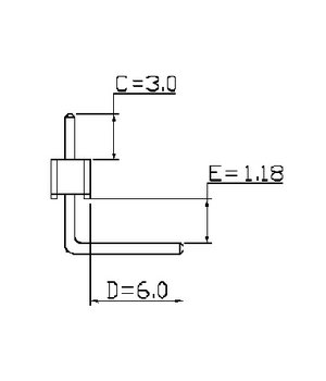 PIN HEADER 2,54 mm 1x40 lodēts/taisnleņķa

 CJK4401K+1.jpg