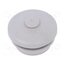 26041601 Grommet; elastomer thermoplastic TPE; grey; Holes no: 1; -35÷60°C W4oLL5fdOeIhNY2hDzSk3jecXLsYzWlD8tKMmb9TDIw