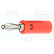 PLUG ø4mm 'banāna' tips, sarkans

 CKI089R.jpg