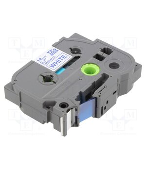 TZE-243 Tape; 18mm; 8m; white; Character colour: blue; laminated,glued ULaAI9_sBSDmhVkHeuLklPZOLnwvxS49X-VnLuqVtxY