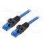 CPP003 Patch cord; RJ45 plug,both sides; U/UTP; 6a; wire; Cu; 3m; blue 8oUP0_1-APSKPSuKrAaWXUvnfjZnc3jdxNGgxYg0ltU