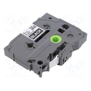 TZE-315 Tape; 6mm; 8m; black; Character colour: white; laminated,glued 72OSgjAP9TK8YsABmO2nGzGot55irrlQIMPdXsVY_4g