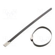 BMSC1345 Cable tie; L: 125mm; W: 4.6mm; stainless steel AISI 304; 450N zcSP5nTXeNJSWDZFz5qqai2w6peZy2mUppK6VtLpnRo