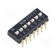 1825057-6 Switch: DIP-SWITCH; Poles number: 7; OFF-ON; 0.1A/24VDC; Pos: 2; THT U1Fr-KFKSKUedW5v3mFmeOAvHVSQy8M8Y3qNqS9oJTw