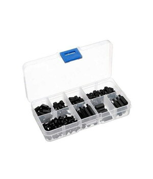 Poliamīda starplikas un skrūves, 180 gab.

 IISTR02P.jpg