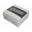 73341401 Enclosure: for modular components; IP65; grey; No.of mod: 12; AK Ywz85dEN9M2brizkH53aOgG-wJwMMuoGEHEAXphCeqY
