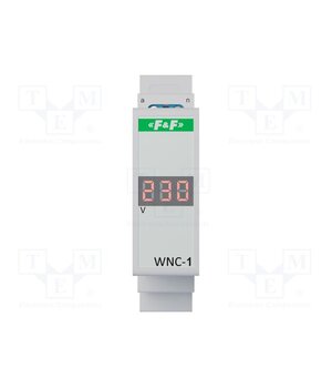 WNC-1 Voltmeter; digital,mounting; 80÷500V; for DIN rail mounting; LED tww2fNgy2fMR0DCEJ15vqlTOlGwTvmz41jdPpBZ53QM