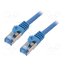 CQ3046S Patch cord; RJ45 plug,both sides; S/FTP; 6a; stranded; Cu; 1.5m UuHZoHS3J7LXNPNvVDsa6t-bBBzqLDOWA0MQ_3xkFns