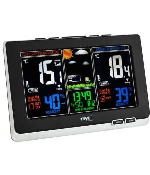 Bezvadu meteoroloģiskā stacija „Spring” ar krāsainu fona apgaismojumu

 ATEA1129.jpg