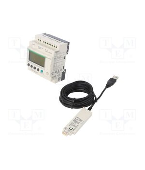 SR2PACKBD Starter kit; Zelio Logic; for DIN rail mounting; -20÷40°C; 24VDC keYISpASZn7aANHBE94hM_UsdQT5tRWHfabu2fydOfM