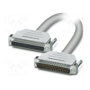 2302256 Cable; D-Sub 37pin socket,D-Sub 37pin plug; PVC; Len: 6m; grey aJ3Q_rErsx6dbkCqq8JDIzJsIgnINbmXXSPgJYRNSRw
