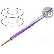 FLRY-B0.50-WH/VI Wire; FLRY-B; 1x0.5mm2; stranded; Cu; PVC; white-violet; 60V; 100m m5Dn1D5_Ze-38zfbibycYCg3d7-KaXuByYlFsuZcWUY